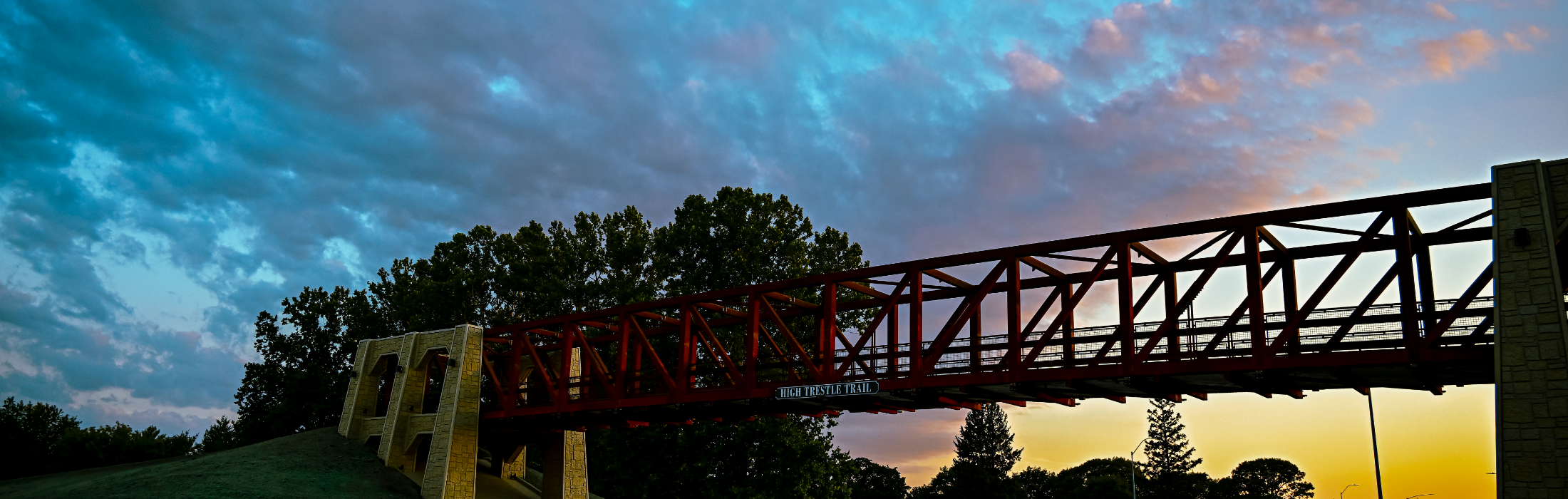 Ankeny Ped Bridge at High Trestle Trail