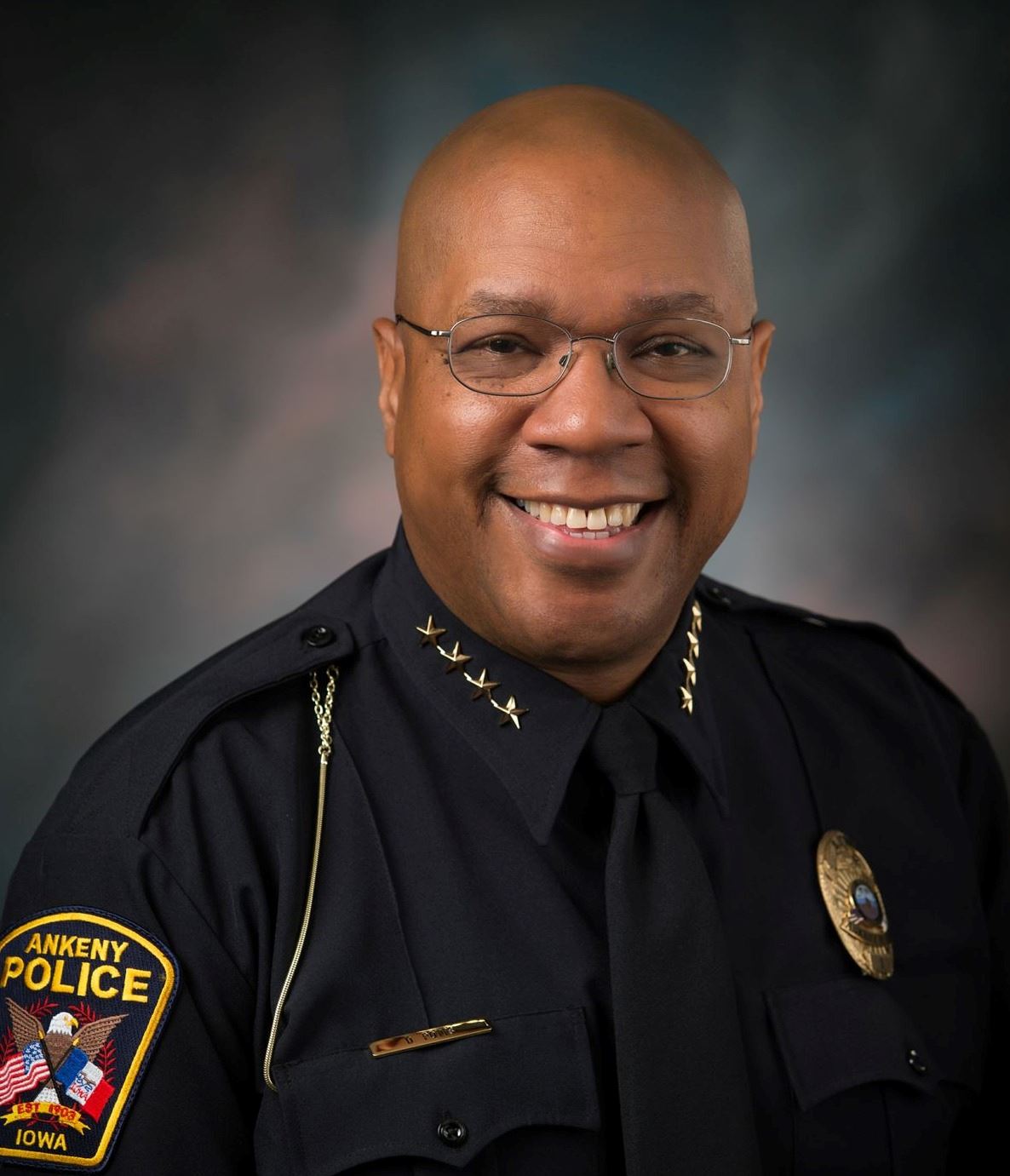 Chief of Police in uniform for a formal photo